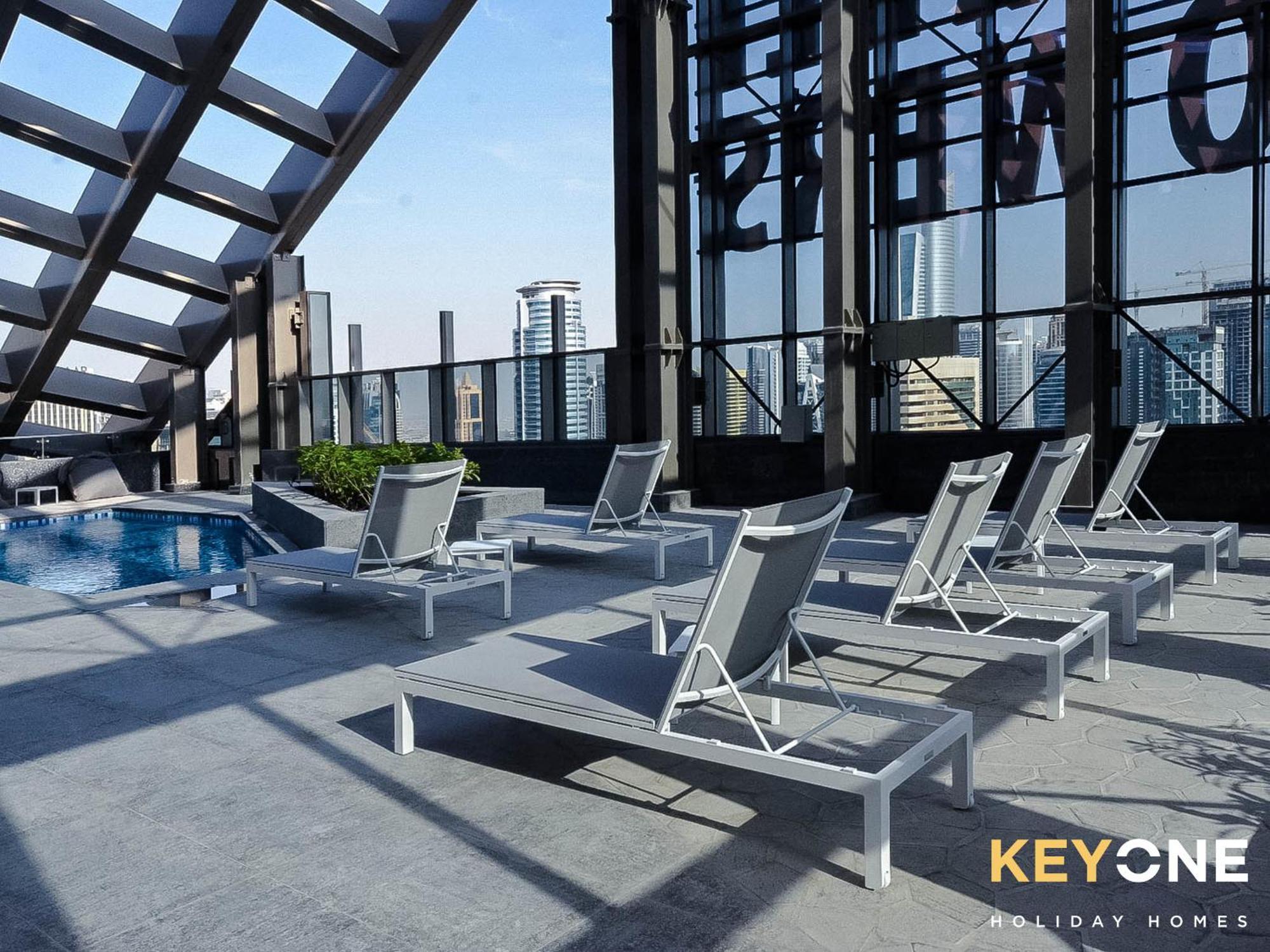 Sophisticated One Bedroom With Full Marina View Dubaj Zewnętrze zdjęcie