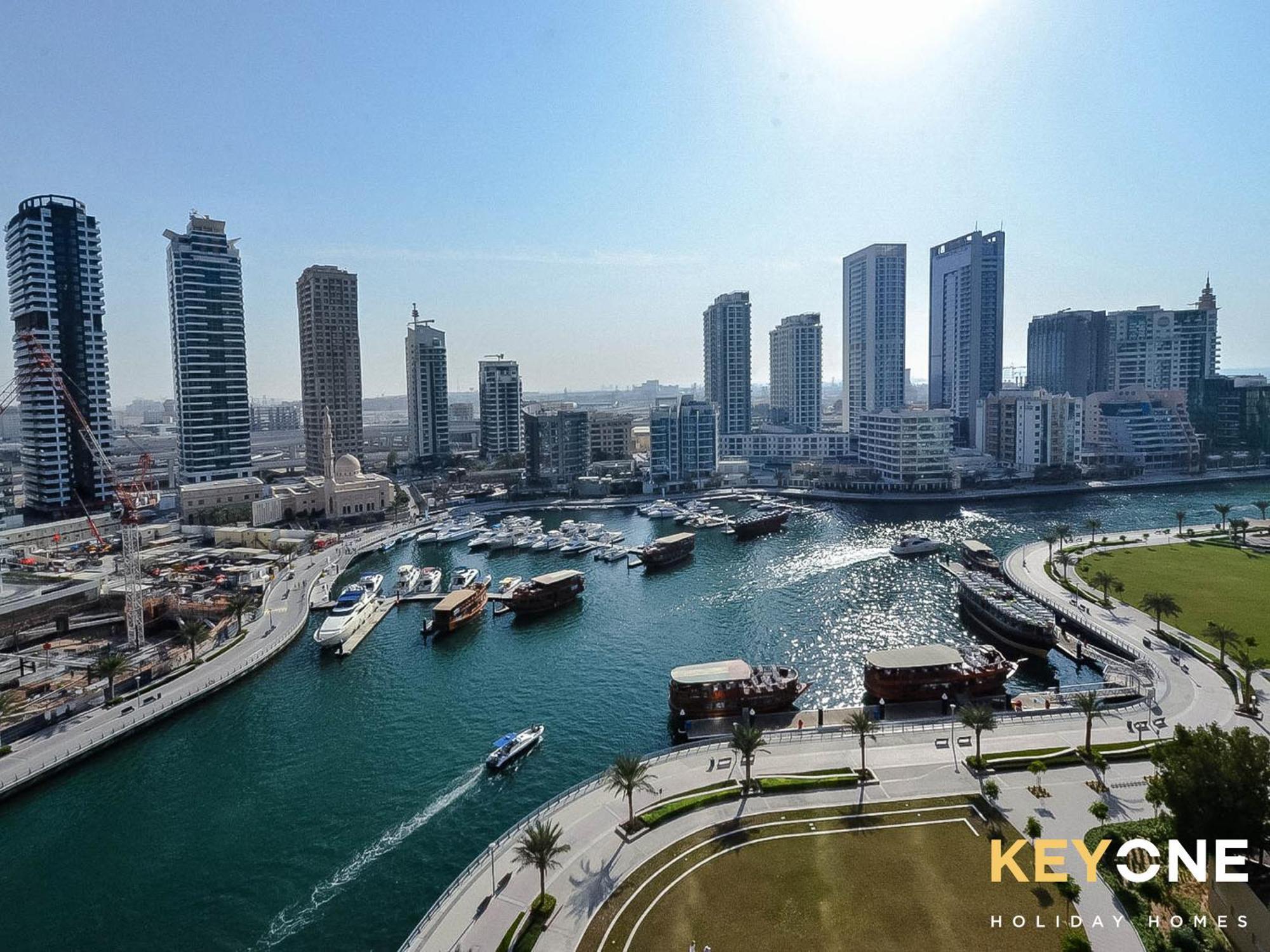 Sophisticated One Bedroom With Full Marina View Dubaj Zewnętrze zdjęcie