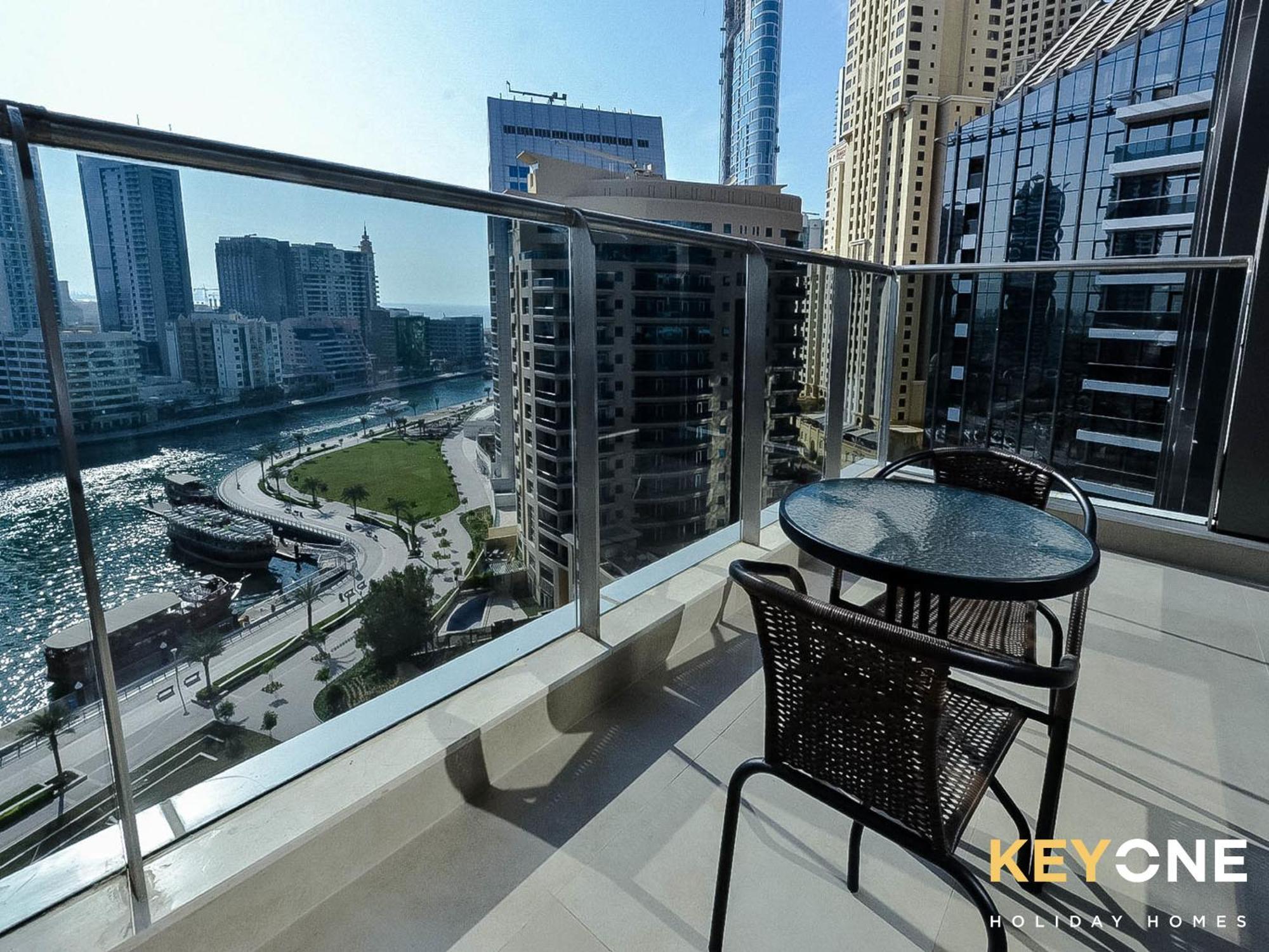 Sophisticated One Bedroom With Full Marina View Dubaj Zewnętrze zdjęcie